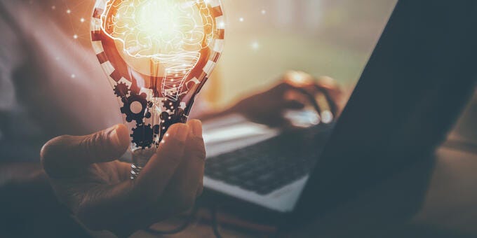 a person holding a glowing light